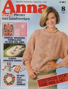 Anna-Burda Maandblad 1985 Nr. 8 Augustus